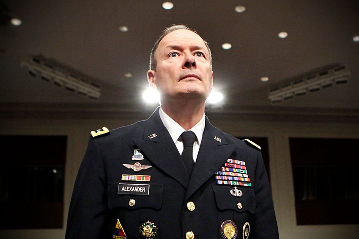 General Keith Alexander             (Reuters/Yuri Gripas)