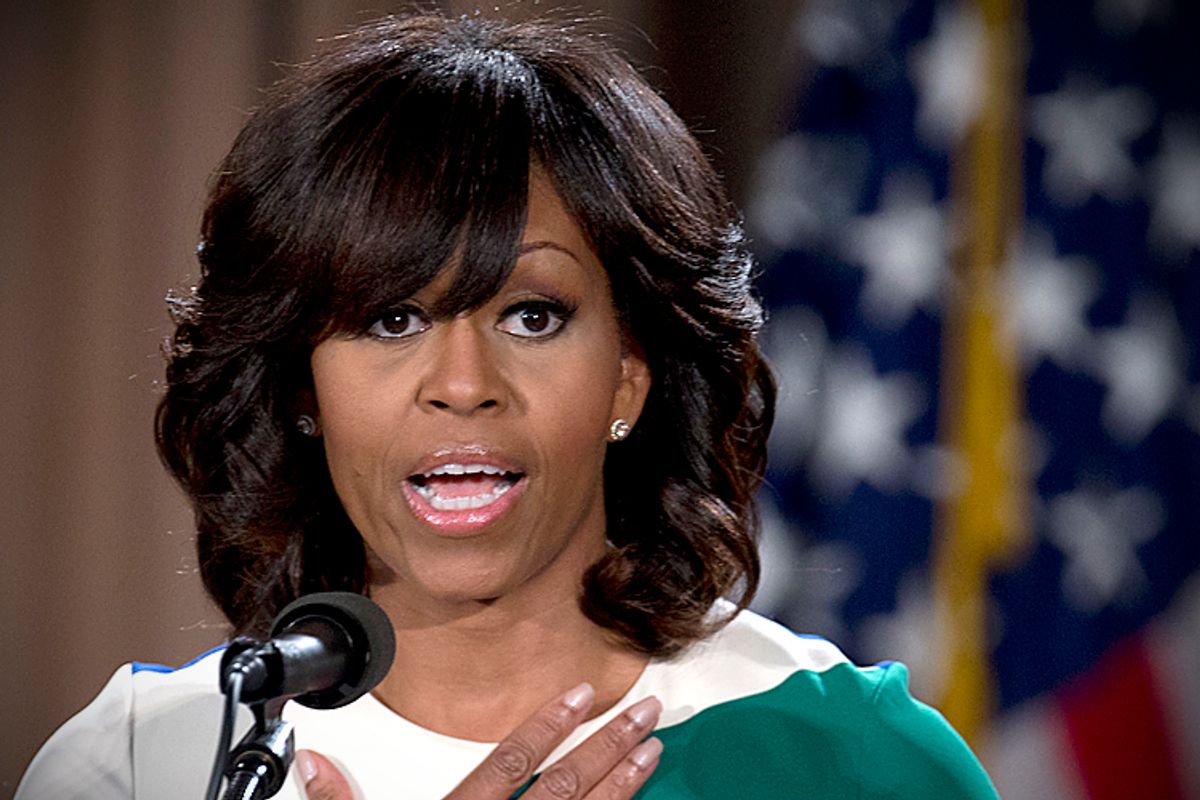 Michelle Obama                 (AP/Carolyn Kaster)