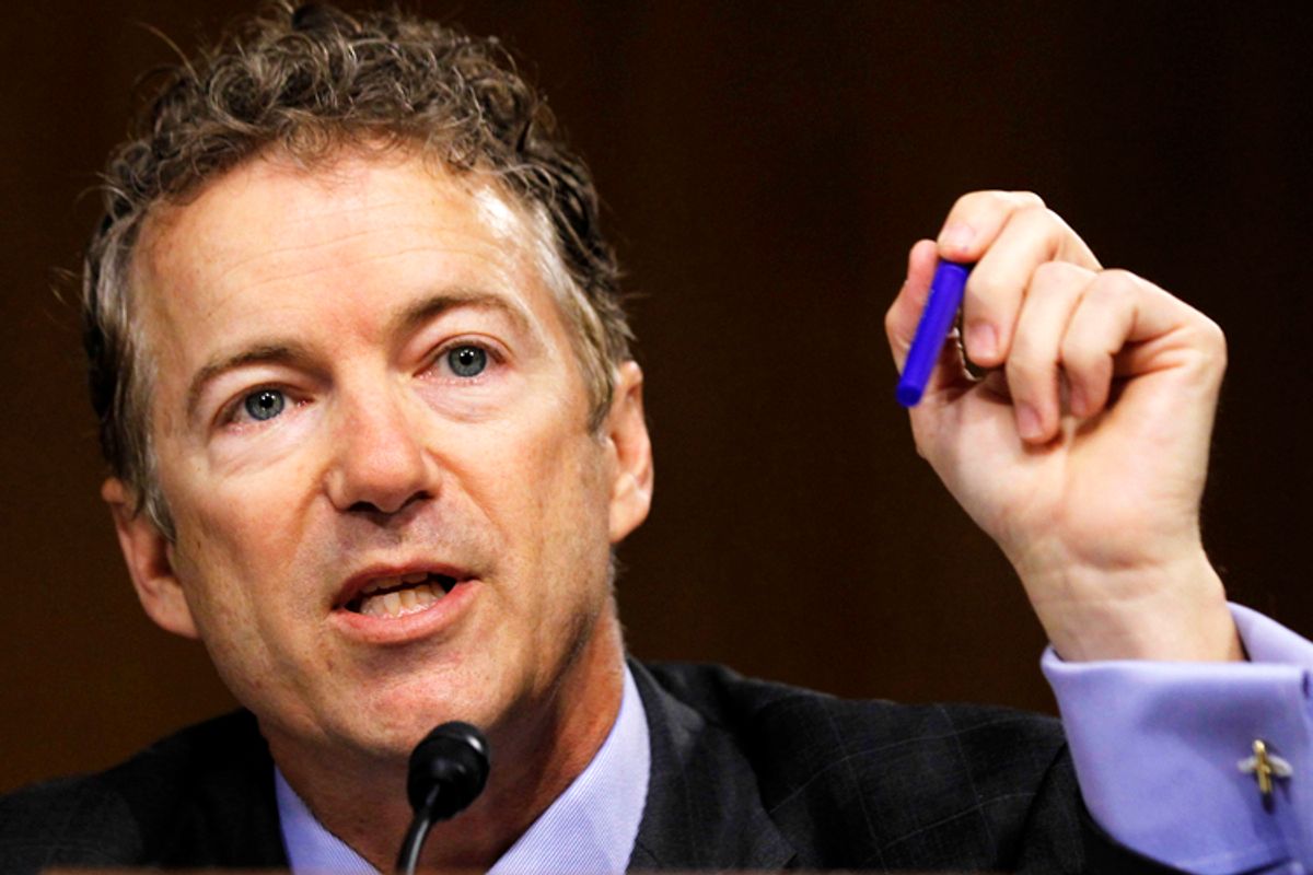 Sen. Rand Paul, R-Ky.                       (Reuters/Jason Reed)
