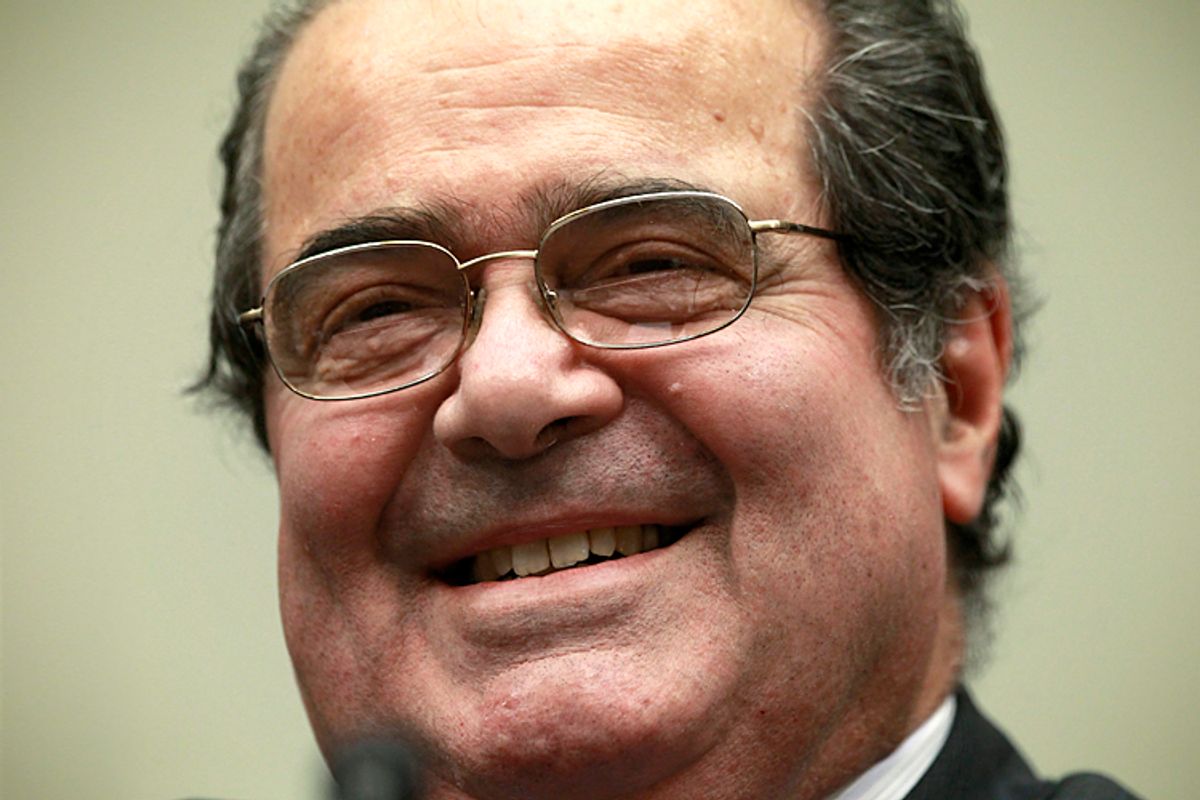 Supreme Court Justice Antonin Scalia                   (Reuters/Kevin Lamarque)
