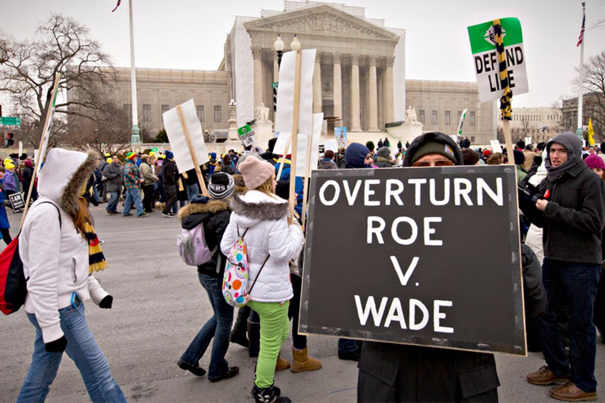 Anti-abortion activists                                      (AP/J. Scott Applewhite)