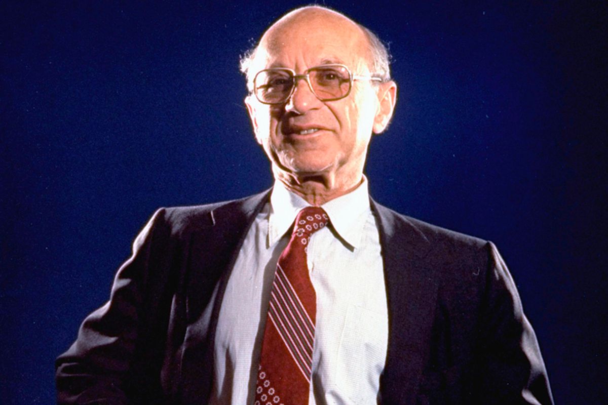 Milton Friedman          (AP/Eddie Adams)
