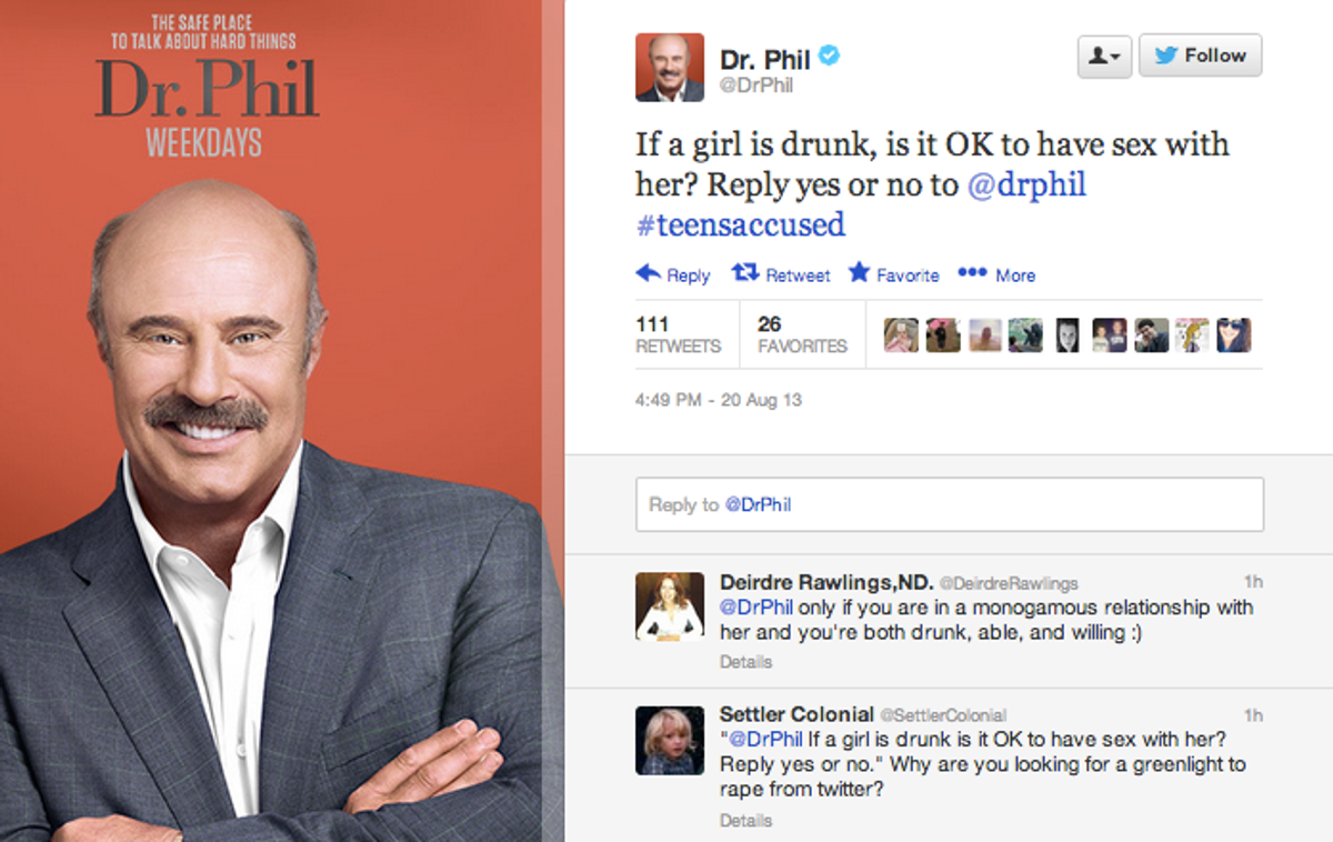 Dr phil pornography