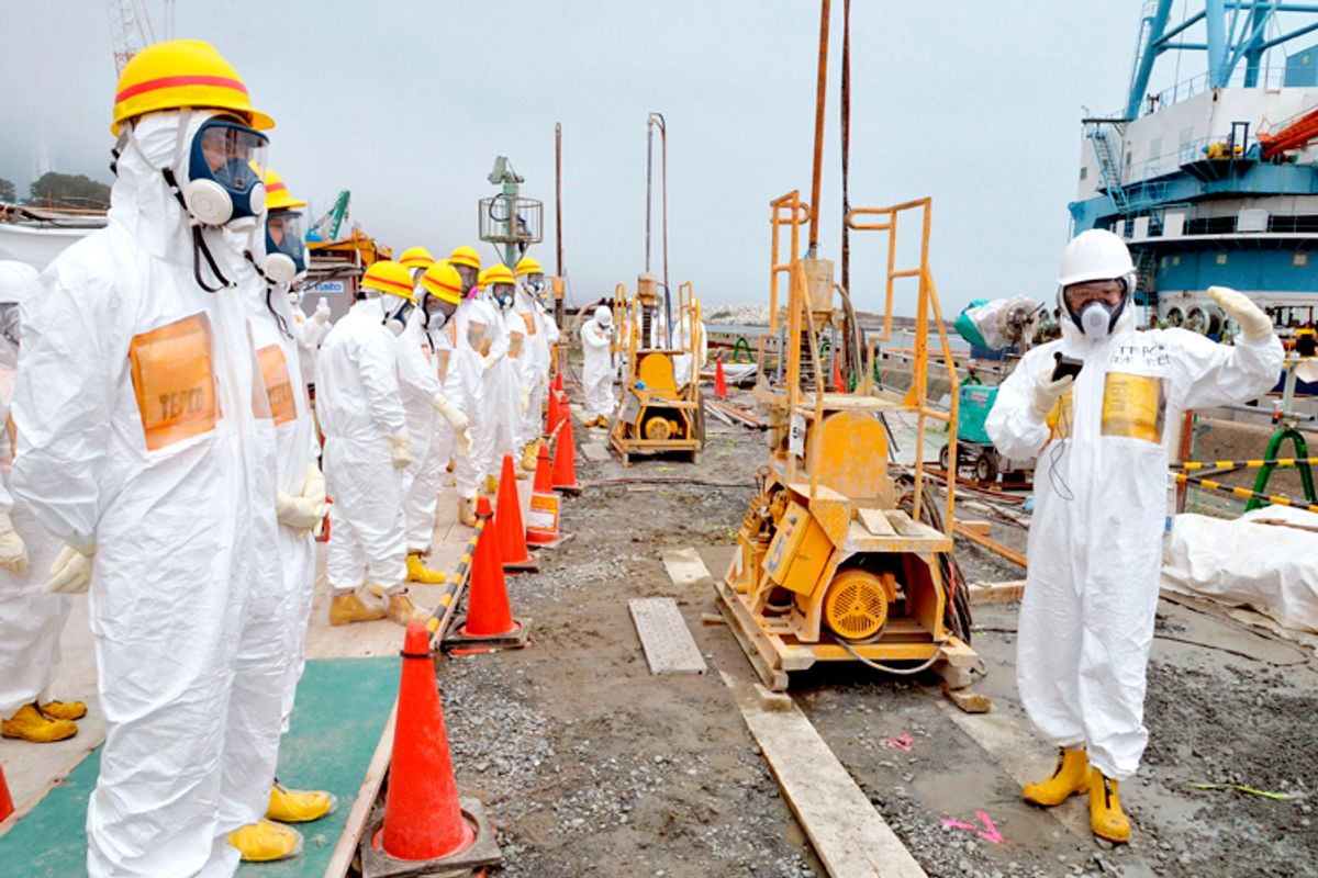 Fukushima prefecture panel       (Reuters/Kyodo Kyodo)
