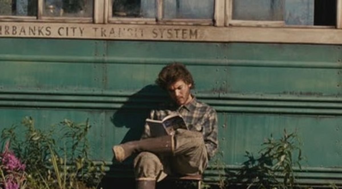 Emile Hirsch as Chris McCandless in the film version of Into the Wild      (Paramount Pictures)