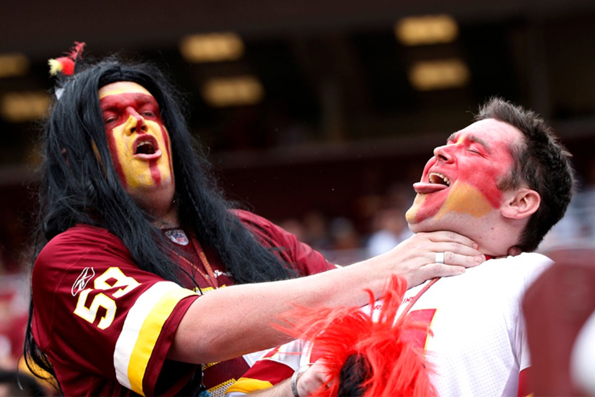 Washington Redskins fans          (Reuters/Jason Reed)