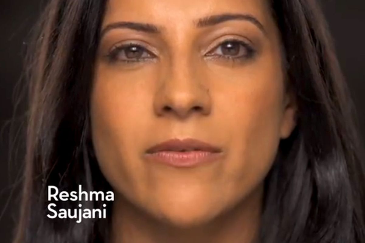 Reshma Saujani, in her ad "One of You." 