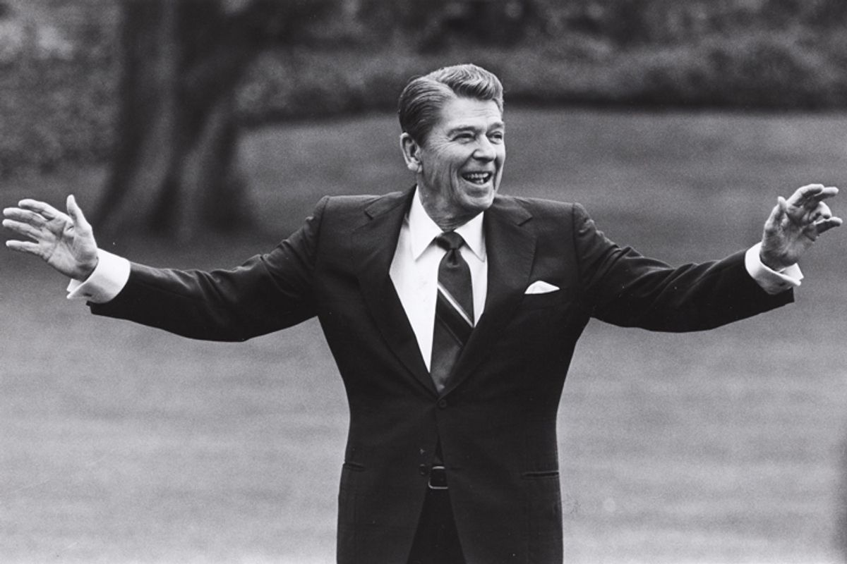 Ronald Reagan          (Reuters/Joe Marquette)