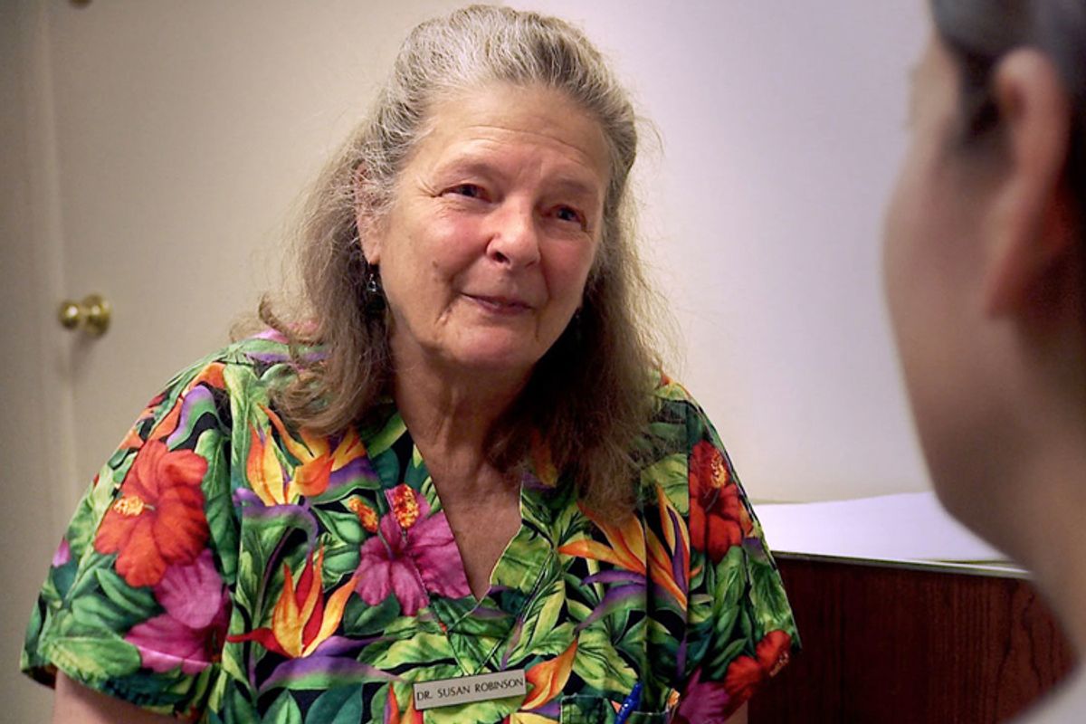 Dr. Susan Robinson in "After Tiller"   