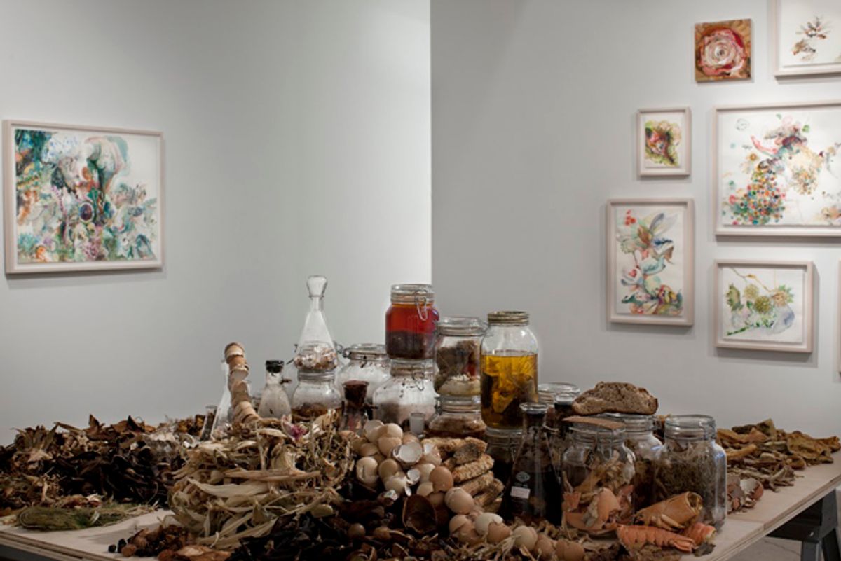 Emilie Clark: “Sweet Corruptions” (all images courtesy Morgan Lehman Gallery)