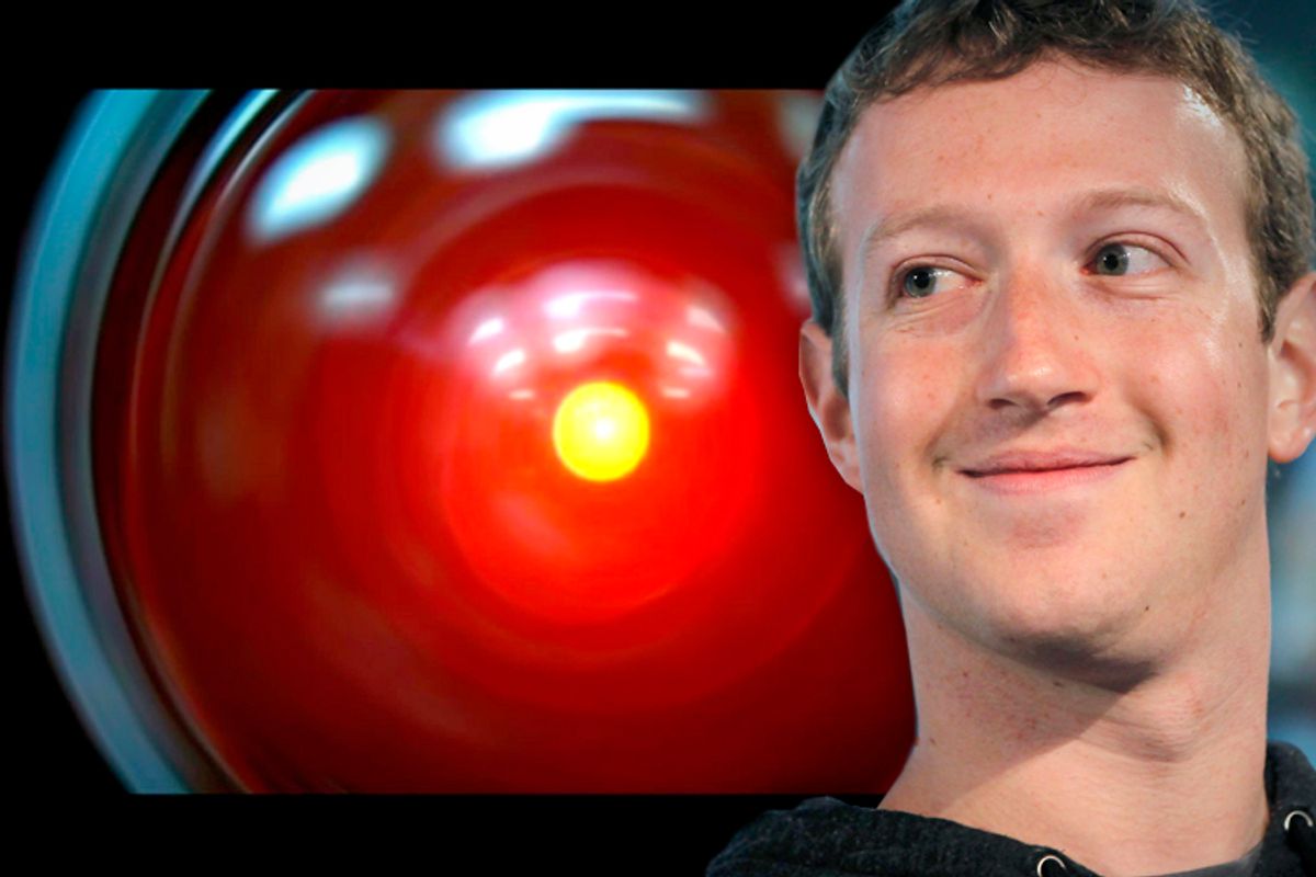 Hal 9000, Mark Zuckerberg         (Reuters/Robert Galbraith)