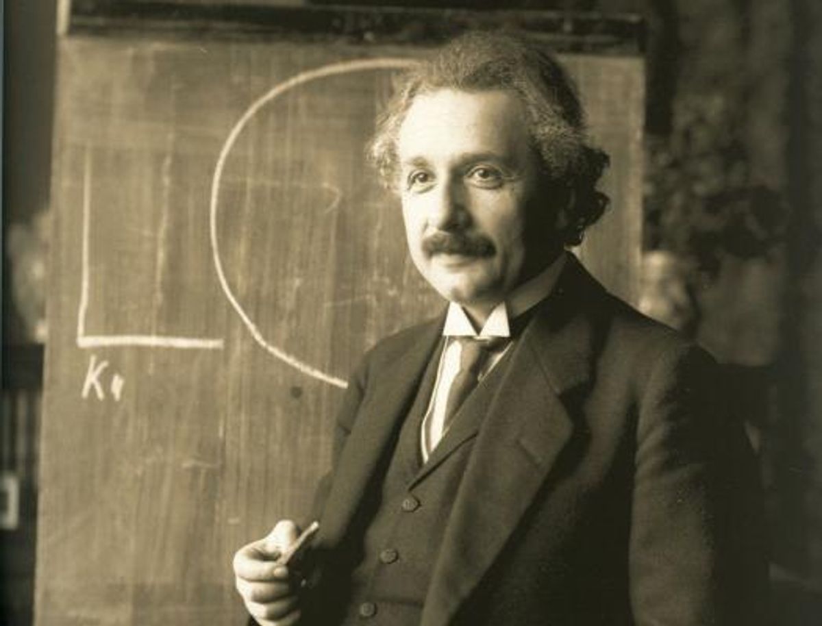   (Albert Einstein, 1921  Ferdinand Schmutzer via Wikimedia Commons)