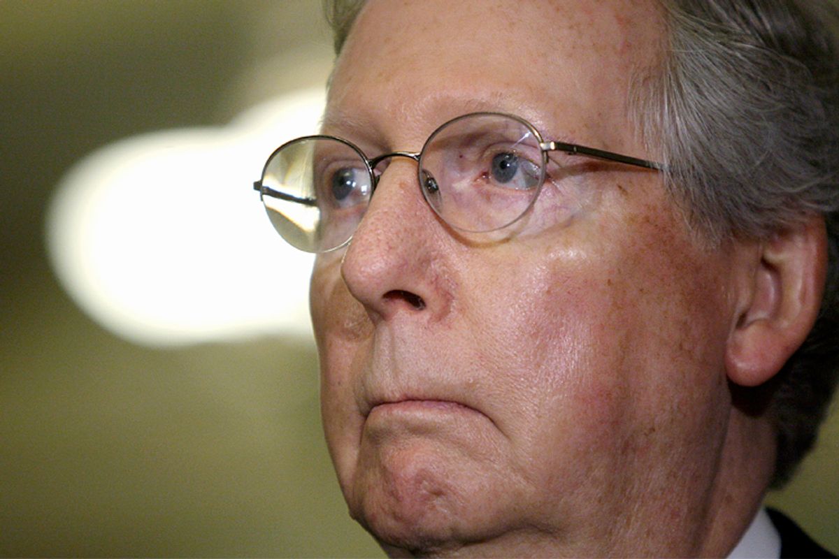 Mitch McConnell                                                 (Reuters/Jonathan Ernst)