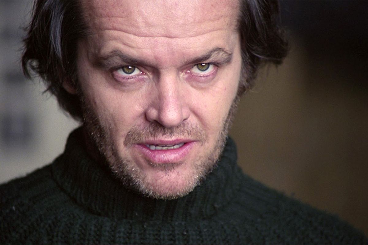  Jack Nicholson in "The Shining"    (Warner Bros.)