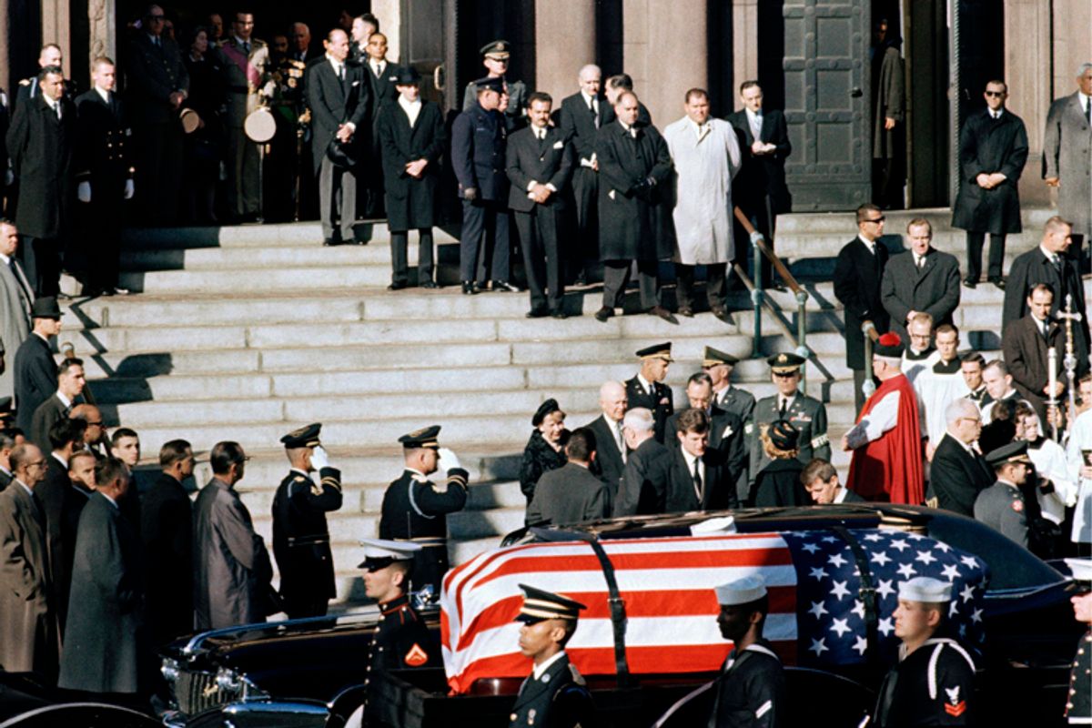 St. Matthew's Cathedral in Washington, D.C., during President John F. Kennedy's funeral, Nov. 25, 1963.     (AP)