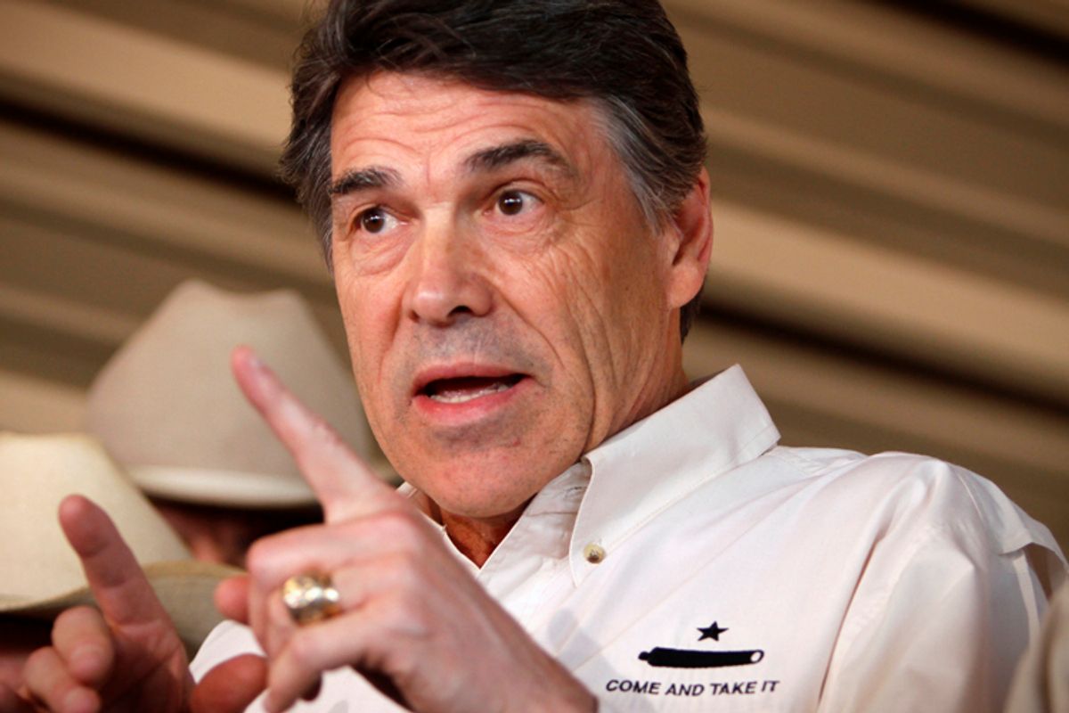 Rick Perry                                    (Reuters/Jaime Carrero)