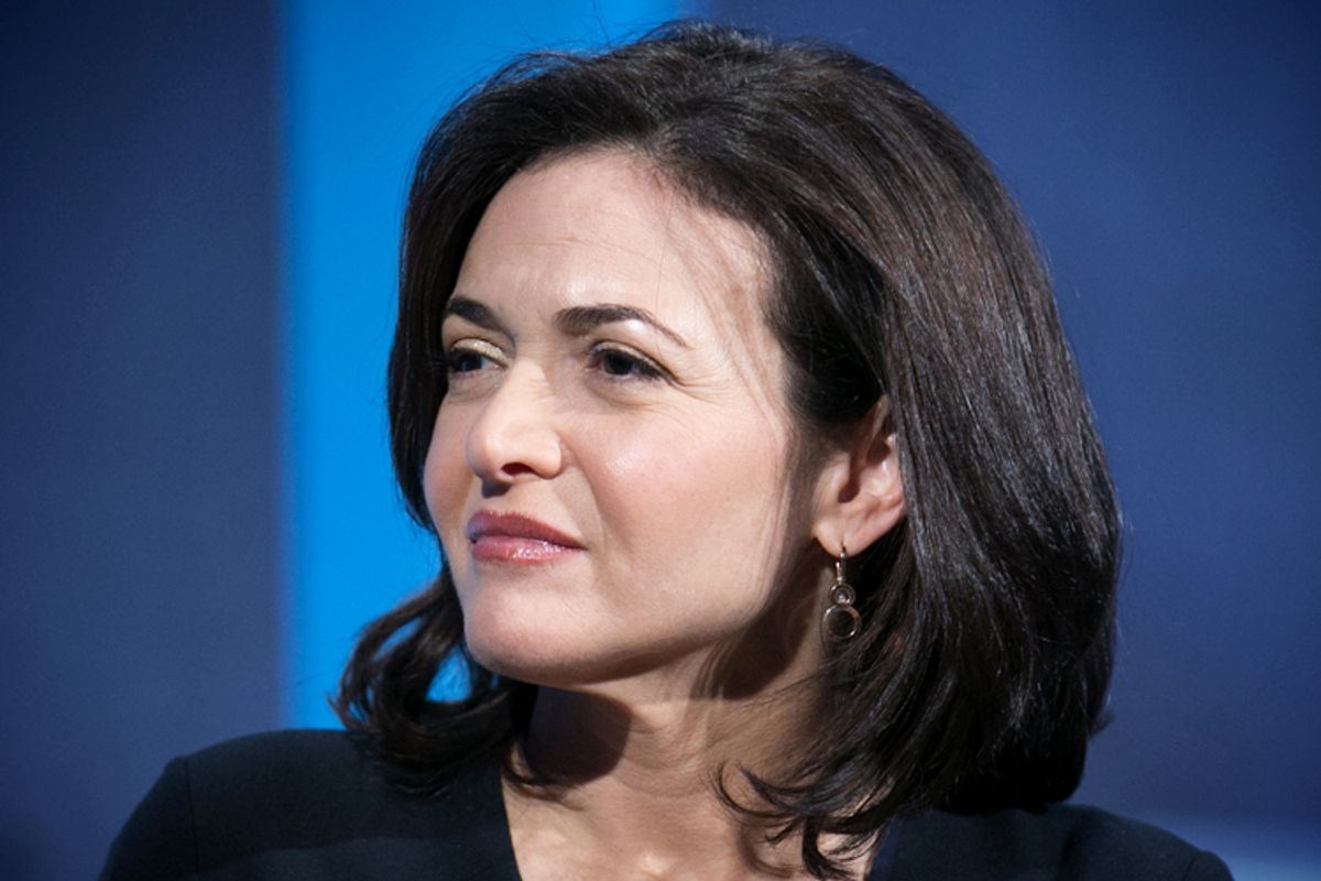 Sheryl Sandberg         (Reuters/Lucas Jackson)