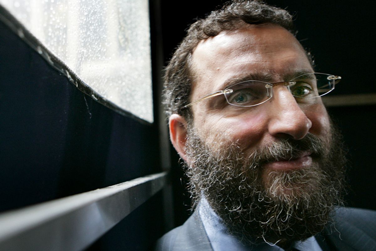 Rabbi Shmuley Boteach      (Reuters/Mike Segar)