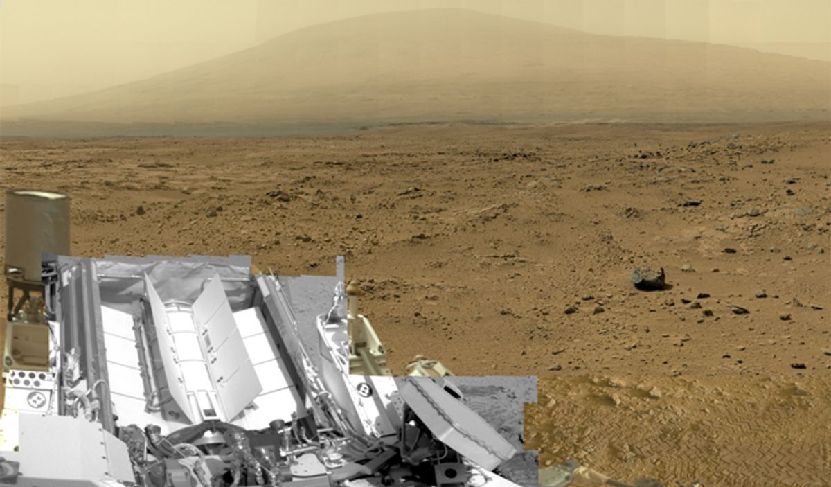 Марсохода curiosity фотографии