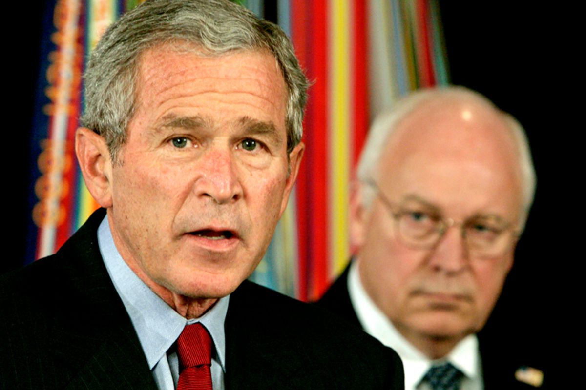 George W. Bush, Dick Cheney                        (Reuters/Jason Reed)
