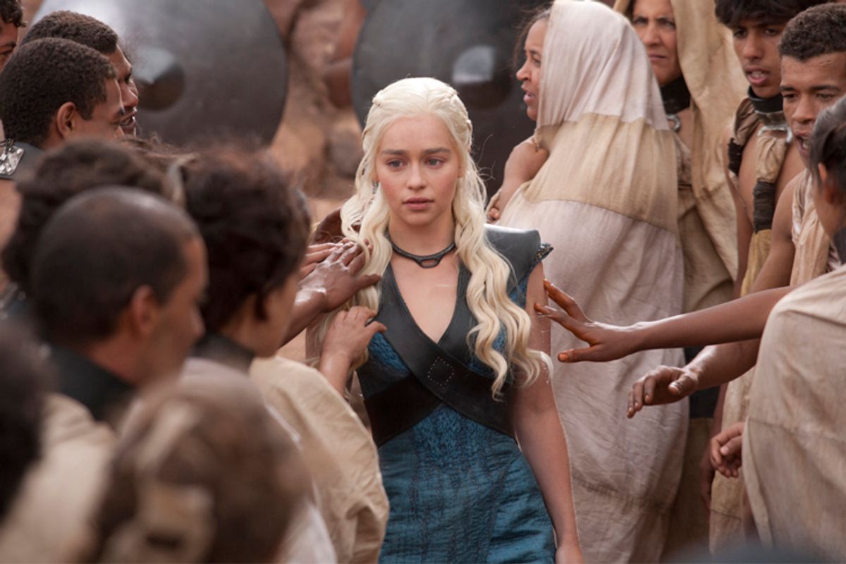 Emilia Clark in "Game of Thrones"               (HBO/Keith Bernstein)