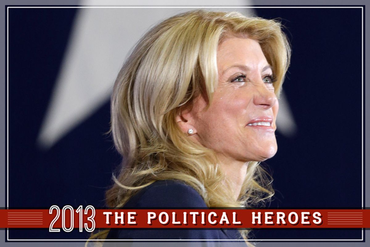 Wendy Davis      (AP/LM Otero/Salon)