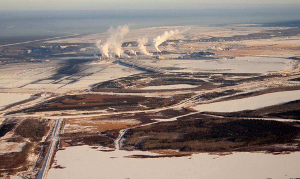 Oil sands development in Northern Alberta  (Christopher Kolaczan/Shutterstock)