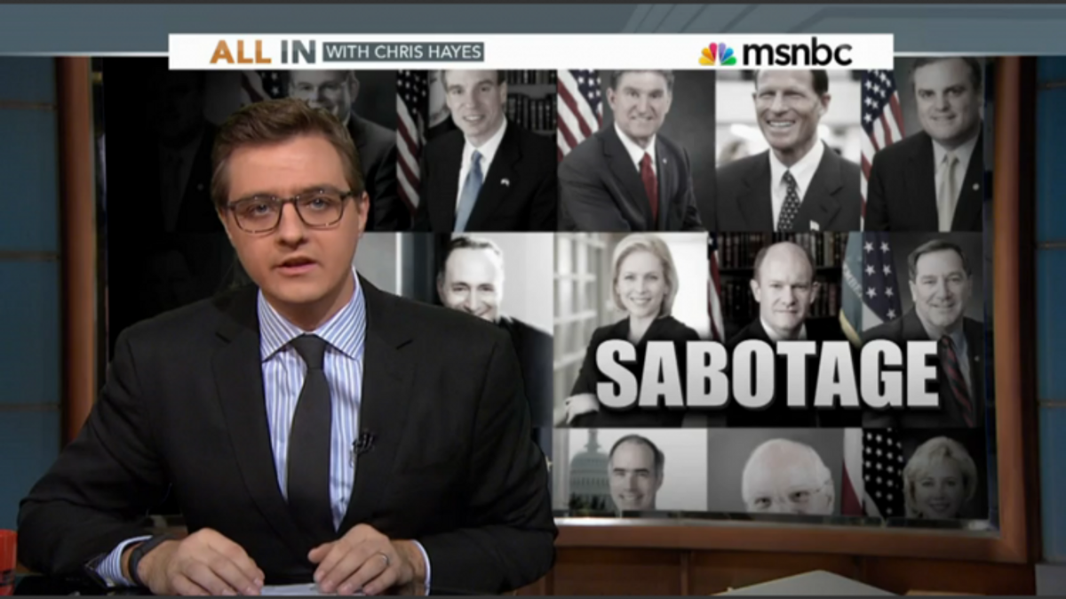   (<a href="http://www.msnbc.com/all-in/watch/democrats-stop-trying-to-start-another-war-118006851793">Screen Shot, MSNBC</a>)