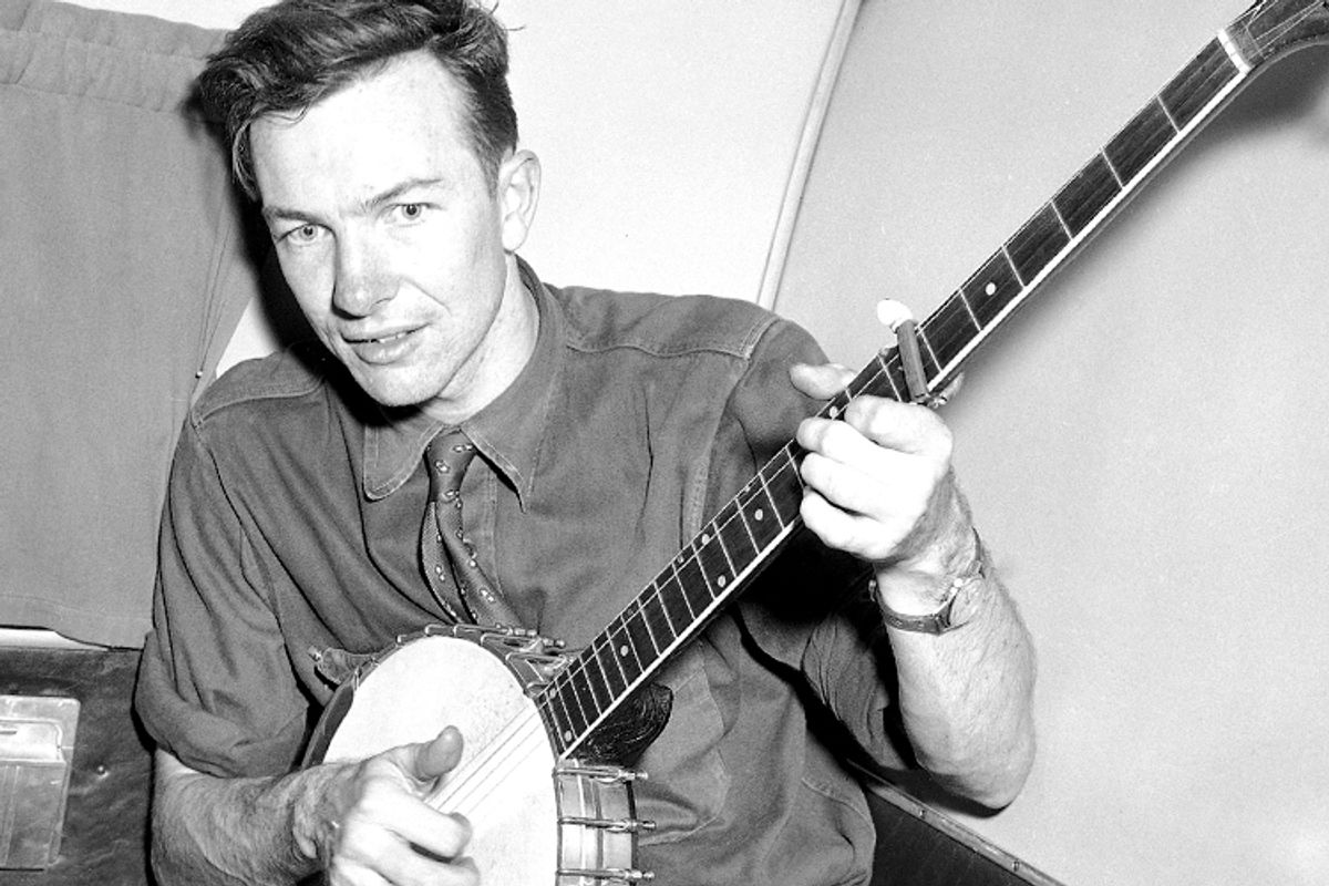 "He got people singing": Remembering Pete Seeger with my dad | Salon.com