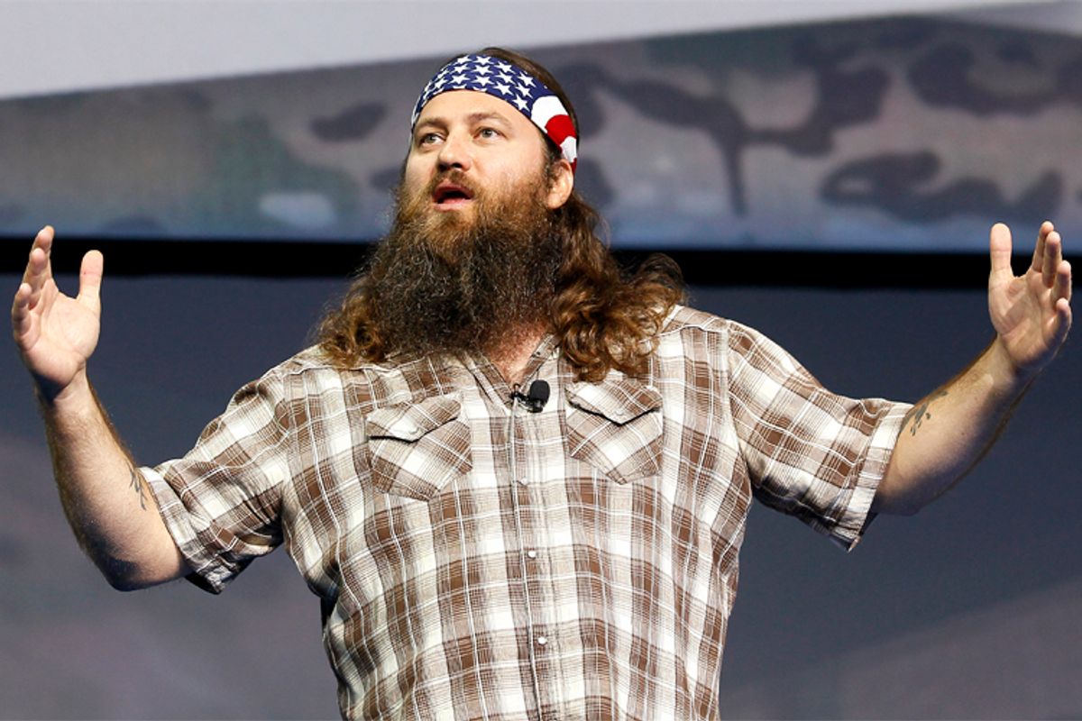 Willie Robertson of "Duck Dynasty"        (Reuters/Rick Wilking)