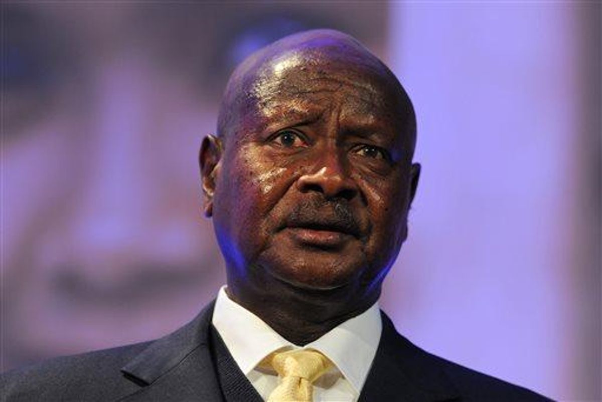 Ugandan President Yoweri Museveni     (AP)