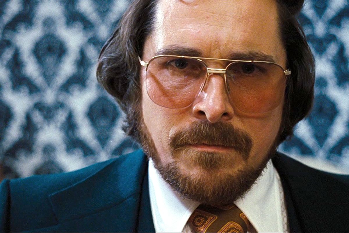 Christian Bale in "American Hustle"  