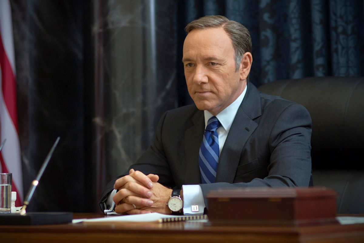 Kevin Spacey in "House of Cards"         (Netflix/Nathaniel Bell)