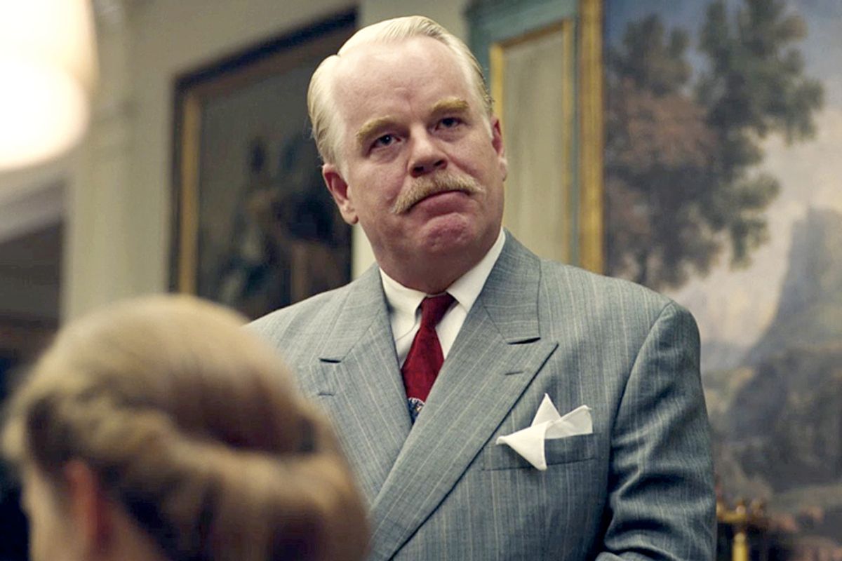 Philip Seymour Hoffman in "The Master"            