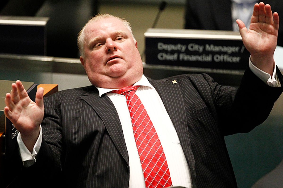 Rob Ford         (Reuters/Aaron Harris)