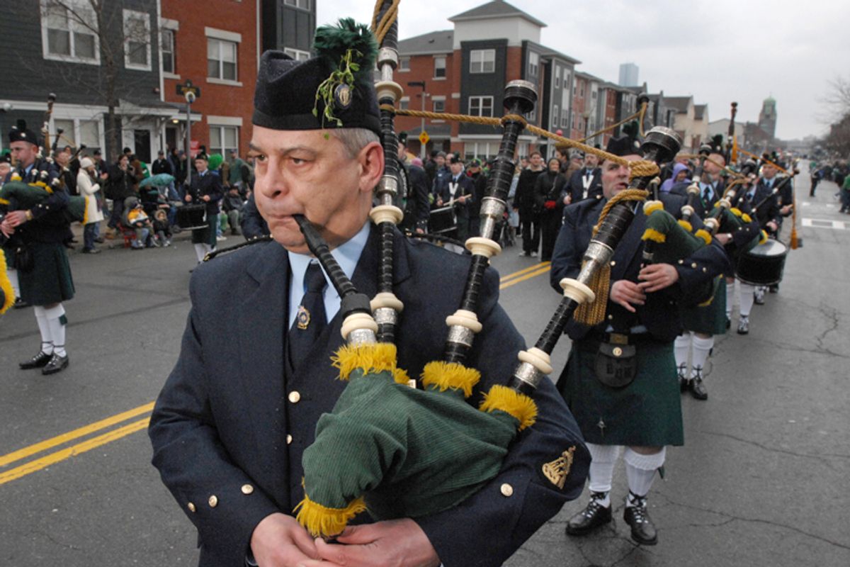 The St. Patrick's Day Parade in South Boston.     (AP/Josh Reynolds)