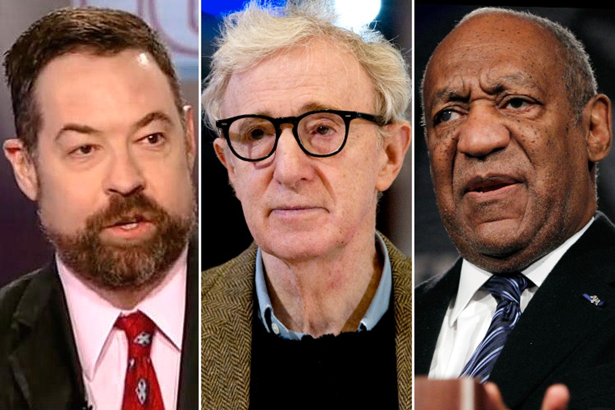 James Taranto, Woody Allen, Bill Cosby         (Fox News/AP/Andrew Medichini/Frank Franklin Ii)