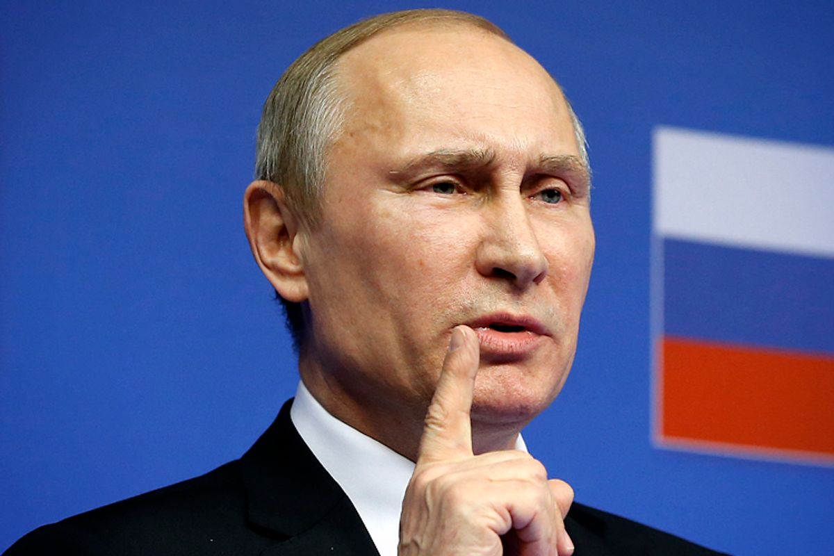 Vladimir Putin                       (Reuters/Yves Herman)