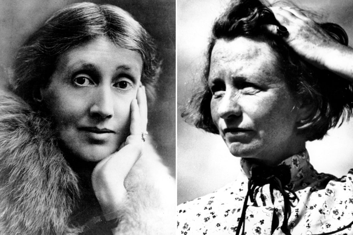 Virginia Woolf, Edna St. Vincent Millay      (AP)