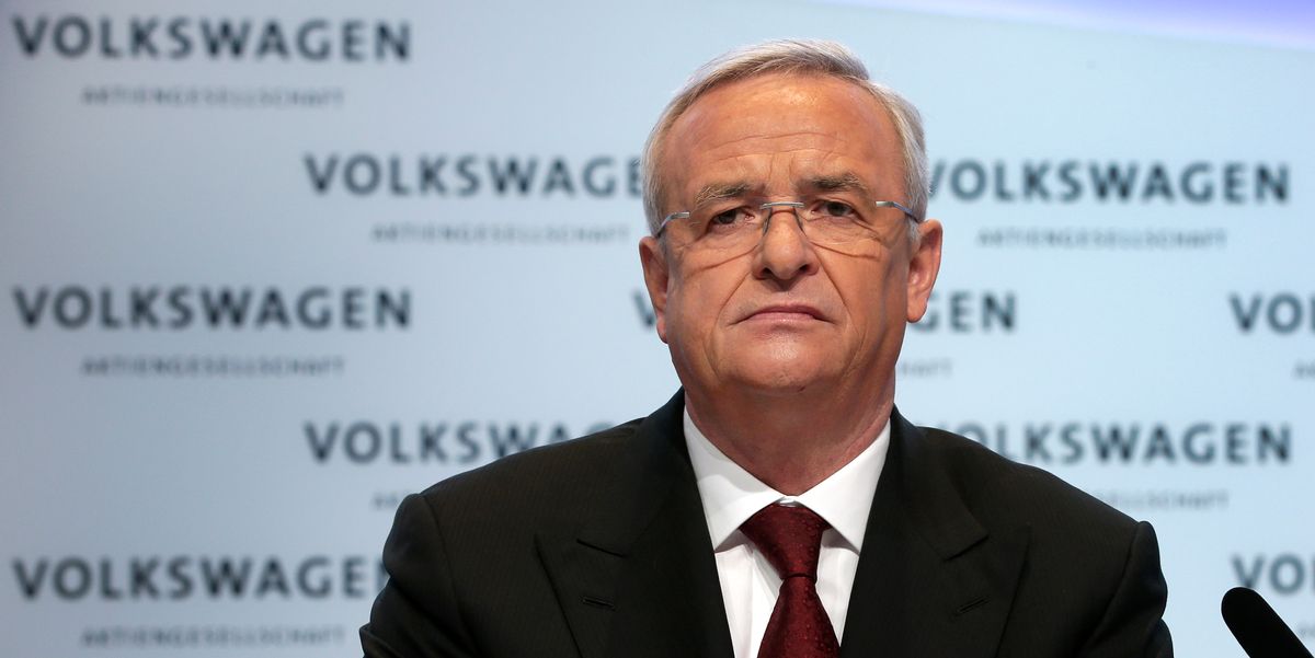 Volkswagen CEO Martin Winterkorn attends the company's annual press conference in Berlin, Germany, Thursday, March 13, 2014. (AP Photo/Michael Sohn) (Michael Sohn)