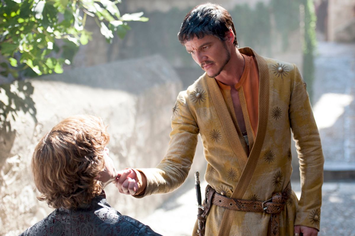 de fungere Råd Game of Thrones" gets more sexplicit: So, the Red Viper likes guys ... |  Salon.com