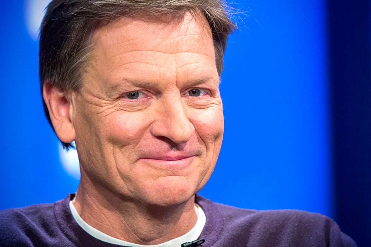 Michael Lewis hits back "There's been a lot of people mouthing off