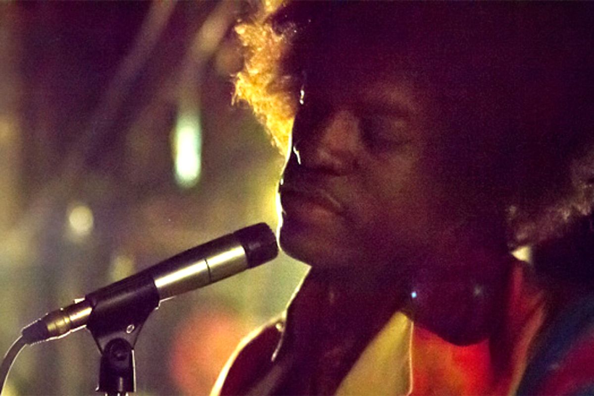 Andre Benjamin as Jimi Hendrix in "All Is By My Side"          (Toronto International Film Festival)