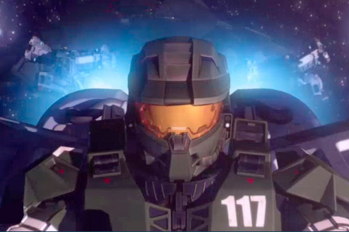 Master Chief in "Halo"     