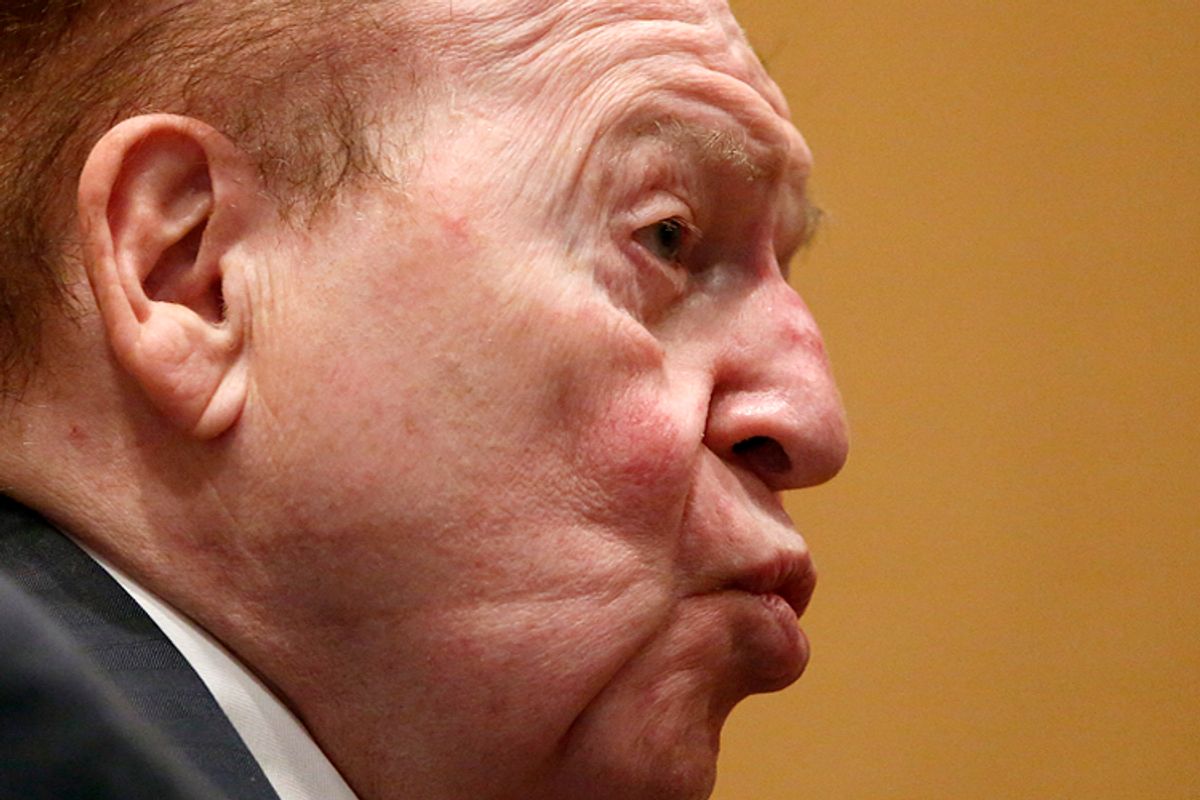 Sheldon Adelson      (Reuters/Yuya Shino)