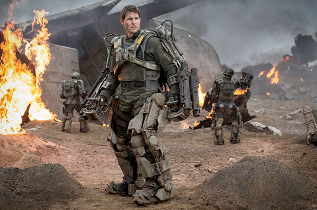 Tom Cruise in "Edge of Tomorrow"     (Warner Bros. Entertainment Inc.)