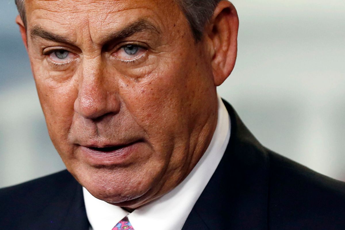 John Boehner                                    (Reuters/Larry Downing)