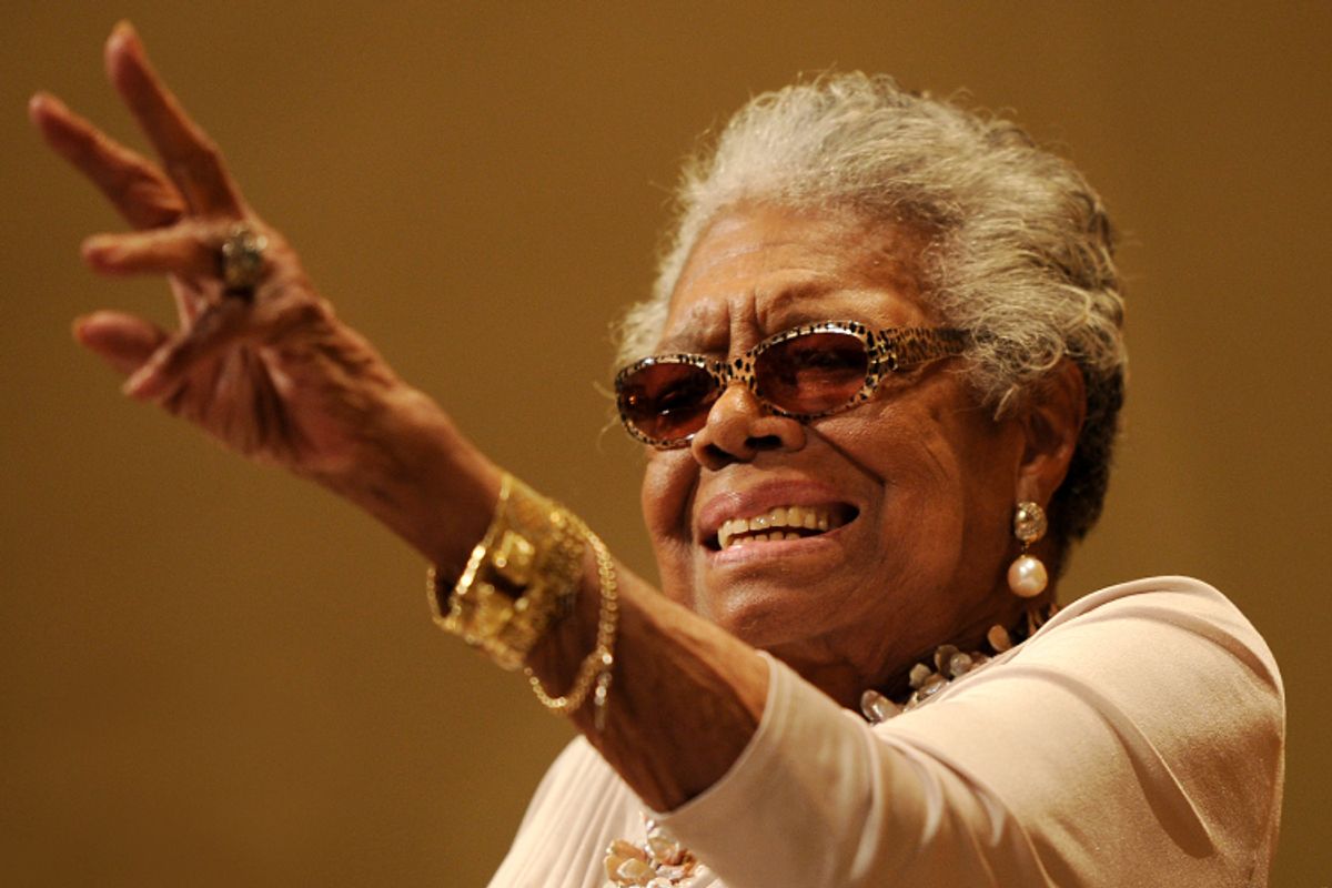 Dr. Maya Angelou     (AP/Jeff Daly)