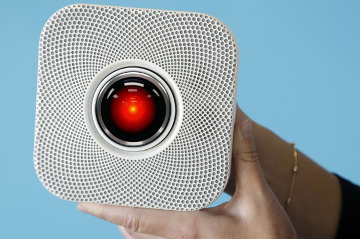 Google's Nest Alarm: handy household gadget or Heuristically programmed ALgorithmic computer?   (AP/Marcio Jose Sanchez/Salon)