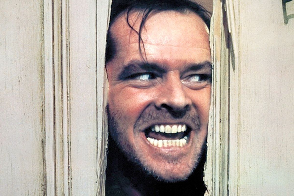 Jack Nicholson in "The Shining"   